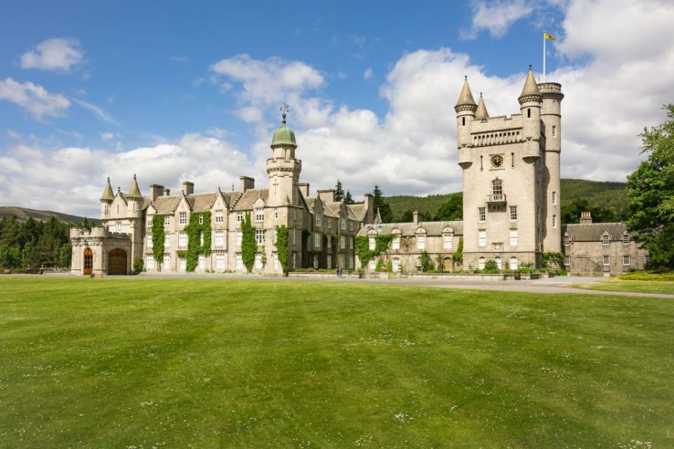 6) Balmoral Castle in Aberdeenshire, Scotland