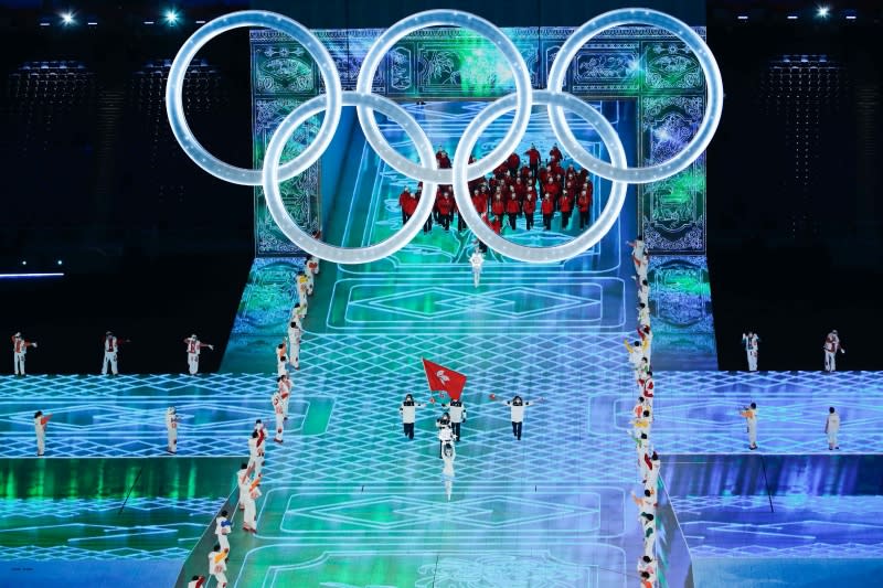 冬季奧運, 2022北京冬季奧運, 開幕禮, 短道速滑, 朱定文