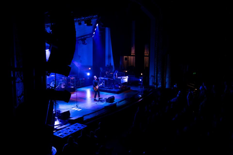 Jason Isbell and the 400 Unit perform at Victory Theatre in Evansville, Ind., Sunday, March 10, 2024.