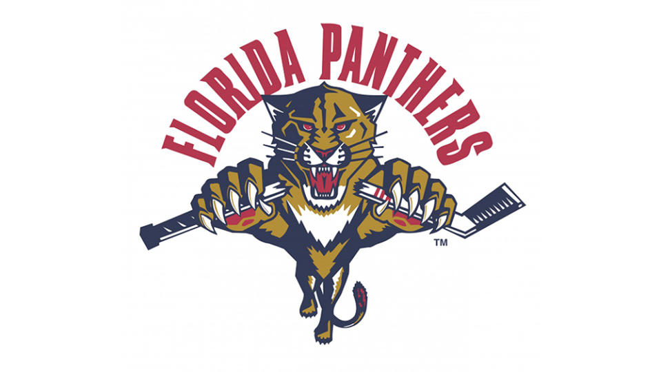 Golden Knights vs Panthers logo battle