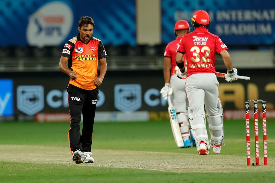 Maxwell became Sandeep’s (2/29) second wicket of the day.