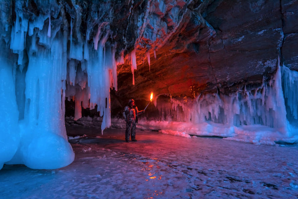 Stunning photos of frozen landscape brought to life