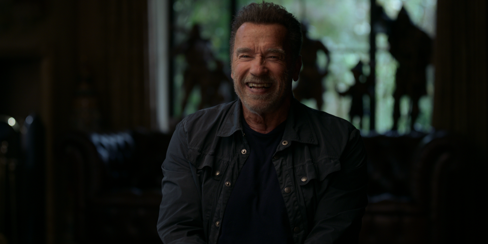 Arnold Schwarzenegger in his new Netflix documentary Arnold (Netflix)