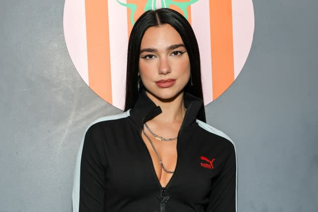 dua-lipa - Credit: David M. Benett/Dave Benett/Getty Images for PUMA