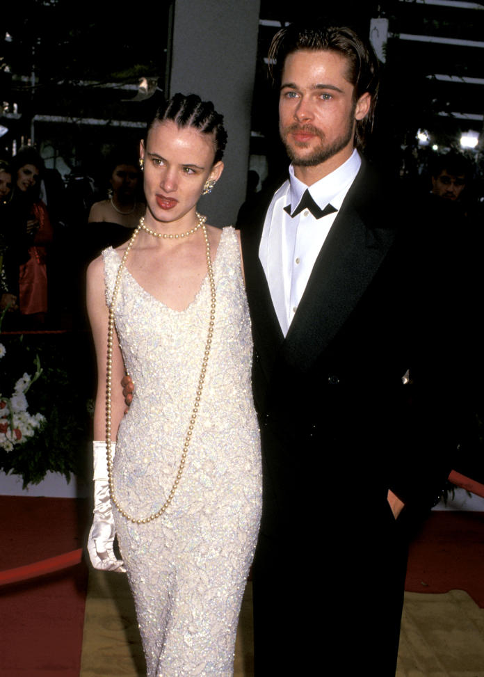 Lewis and Pitt at the 1992 Oscars