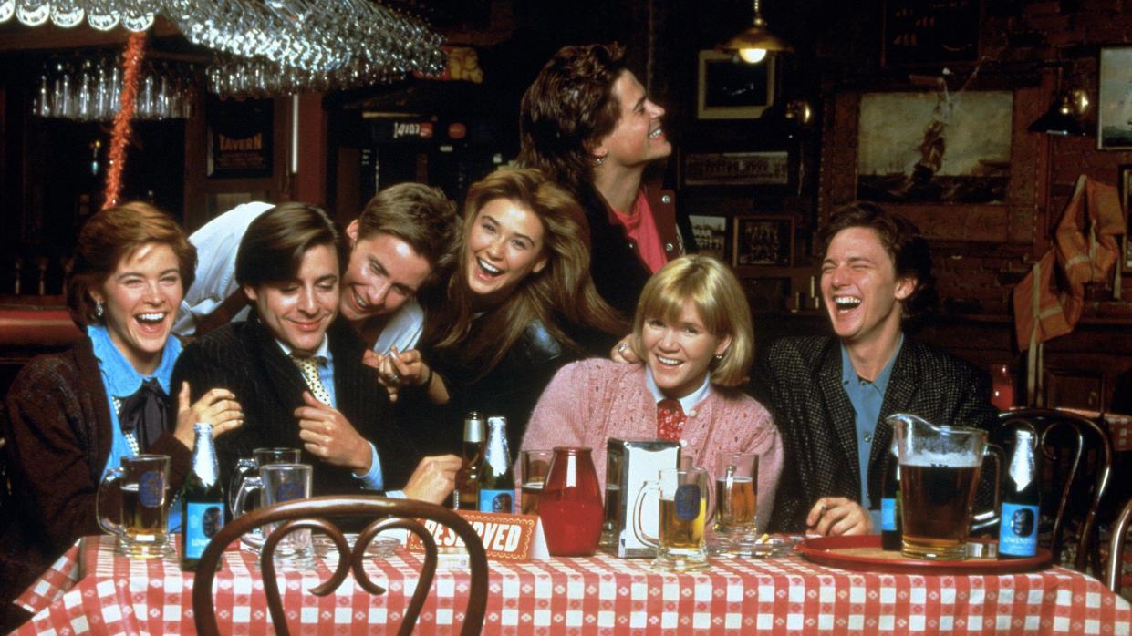 St Elmo's Fire is one of the most important Brat Pack movies. (Columbia Pictures/Everett Collection)