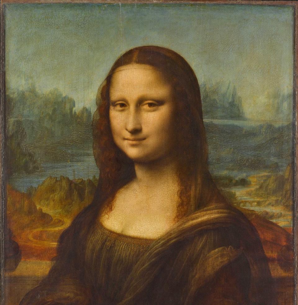 <span class="caption">_La Gioconda_ (Leonardo da Vinci 1503-1516).</span> <span class="attribution"><a class="link " href="https://commons.wikimedia.org/wiki/File:Leonardo_da_Vinci_-_Mona_Lisa_(Louvre,_Paris).jpg" rel="nofollow noopener" target="_blank" data-ylk="slk:Wikimedia Commons / Museo del Lovre;elm:context_link;itc:0;sec:content-canvas">Wikimedia Commons / Museo del Lovre</a></span>