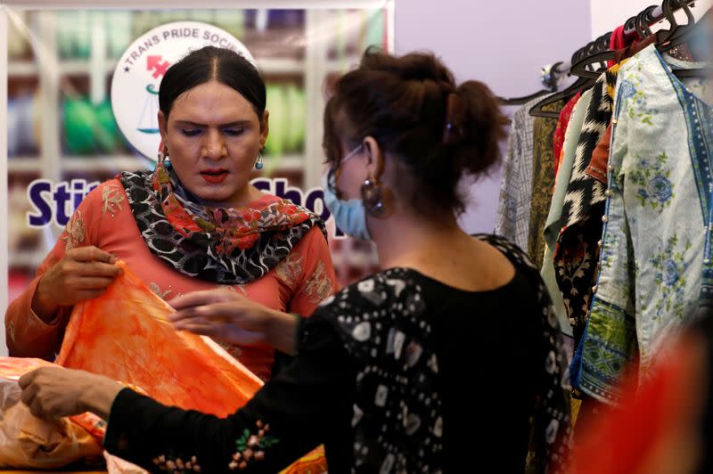 Transgender woman and commercial tailor establishes shop in Karachi