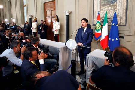 Italian President Mattarella meets PM Conte, in Rome