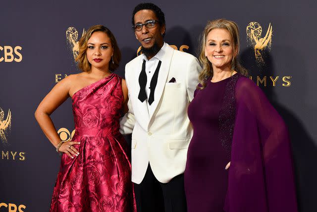 <p>Rob Latour/Variety/Penske Media via Getty Images</p> Ron Cephas Jones and Kim Lesley with daughter Jasmine Cephas Jones