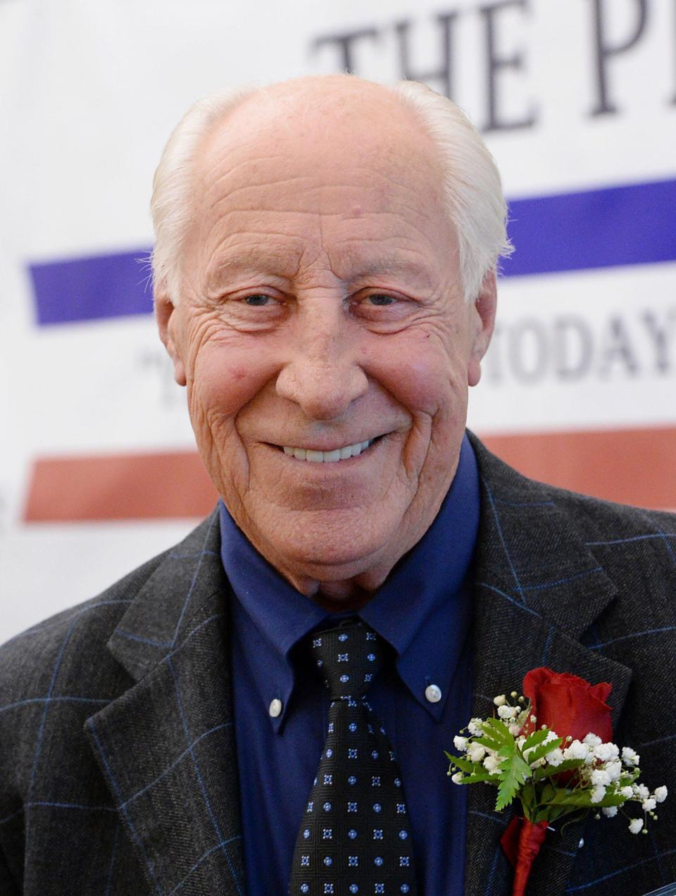 Pro Football Hall of Famer, Super Bowl XI MVP, Pennsylvania Sports Hall of Fame 2016 inductee and Erie native Fred Biletnikoff attends a reception prior to the 54th Annual State Induction Ceremony at the Bayfront Convention Center in Erie on Oct. 22, 2016.