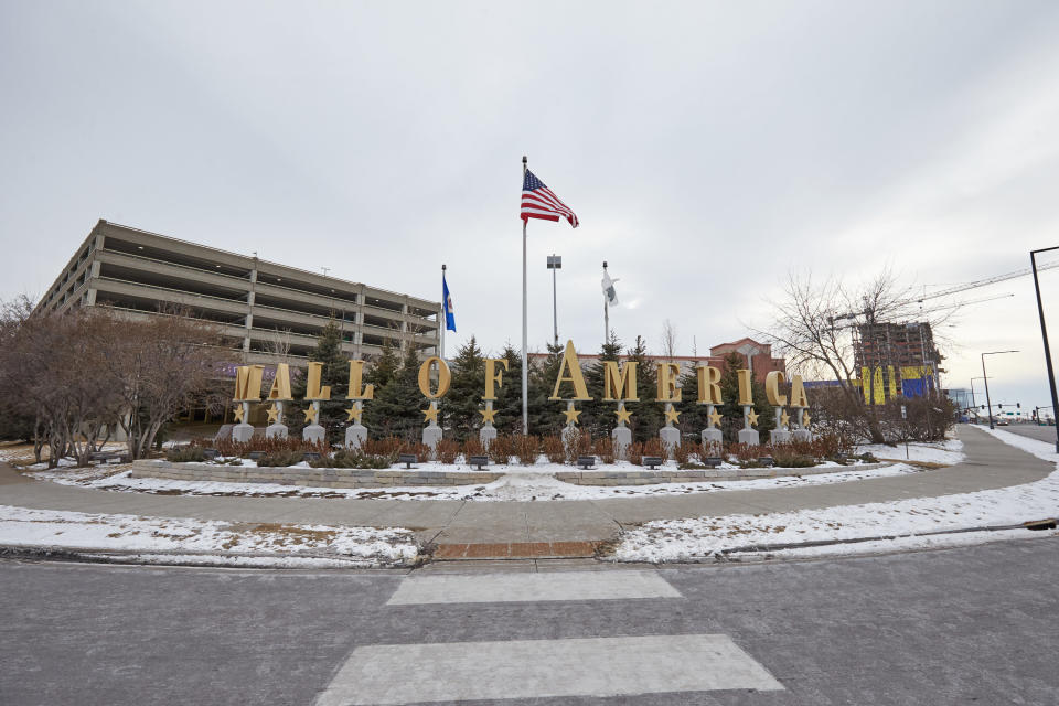 An exterior view of Mall of America during a media tour of its security systems on February 23, 2015 in Bloomington, Minnesota. (Photo: Adam Bettcher via Getty Images)