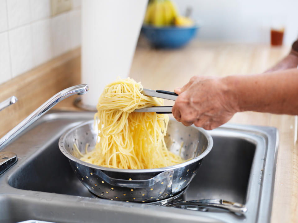 Have we been draining pasta wrong this entire time? (Getty Images)