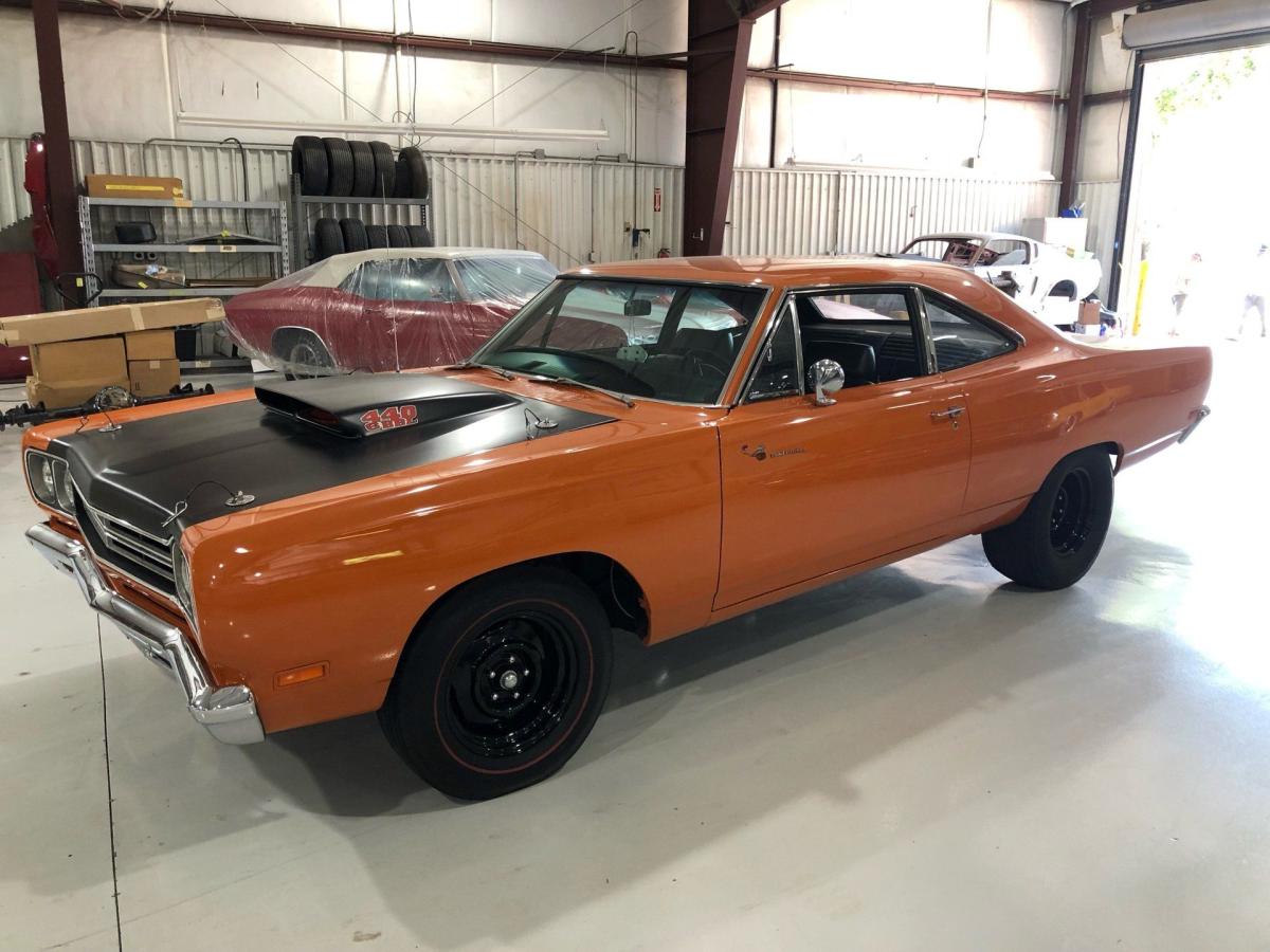 Rare 1969-1/2 Plymouth Road Runner 440 Six-BBL A12 Up For Grabs