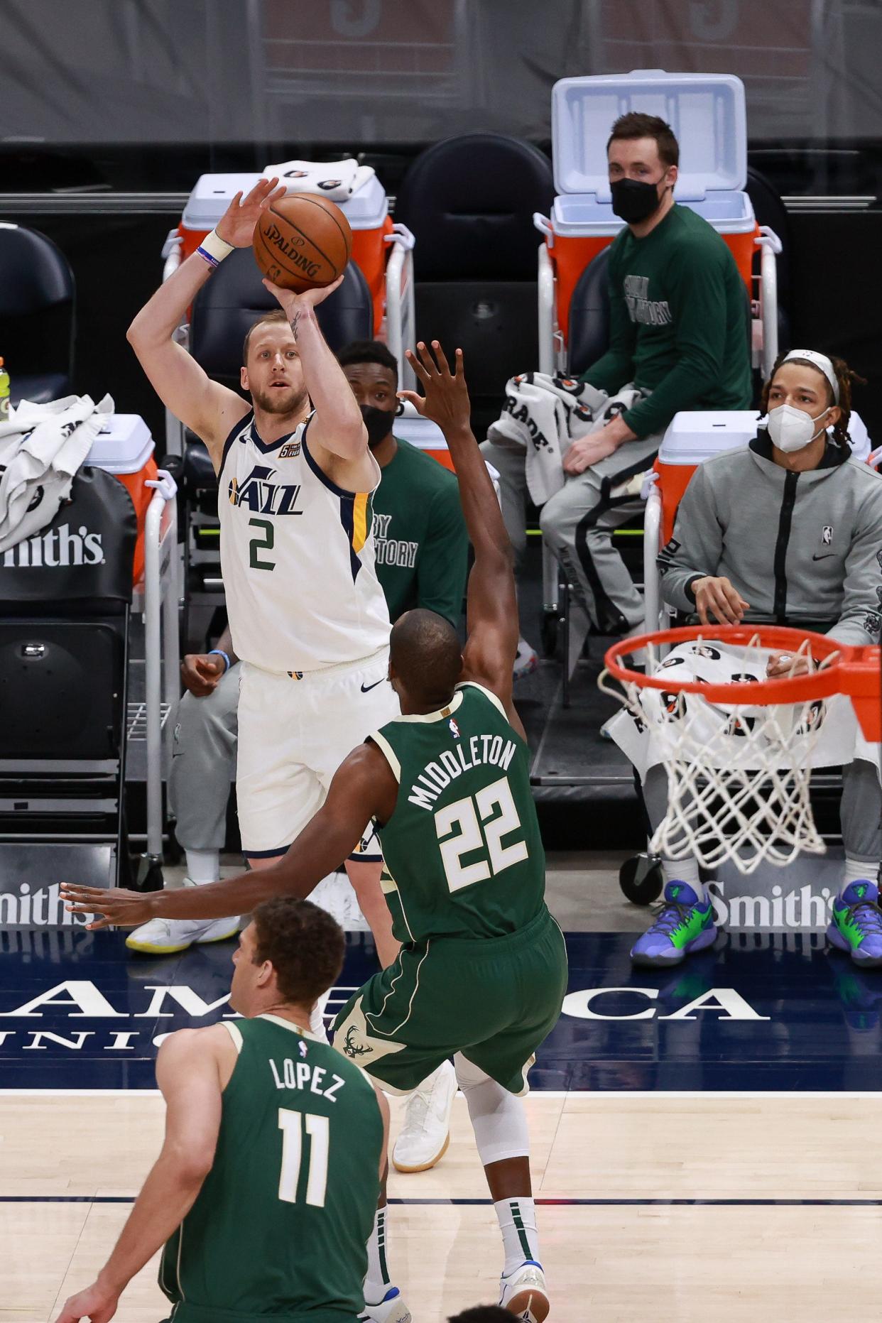 Joe Ingles will be launching three-pointers in a Milwaukee Bucks uniform next season.