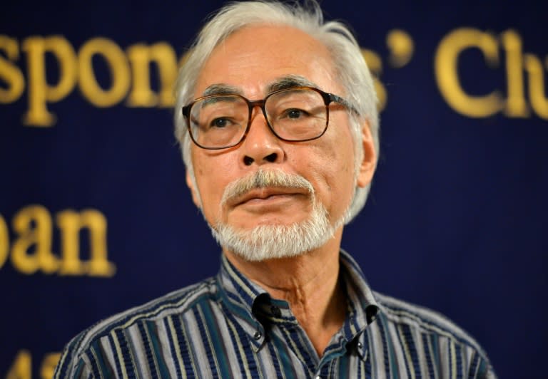 Oscar-winning Japanese animator Hayao Miyazaki, a well-known liberal, said Prime Minister Shinzo Abe needed to be explicit in his condemnation of 20th century warring