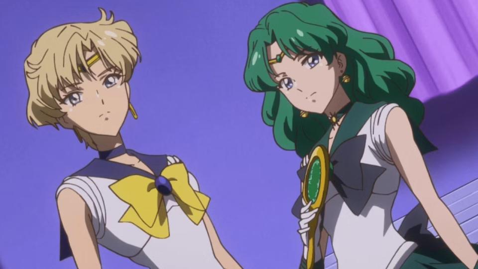 Sailor Uranus and Sailor Neptune