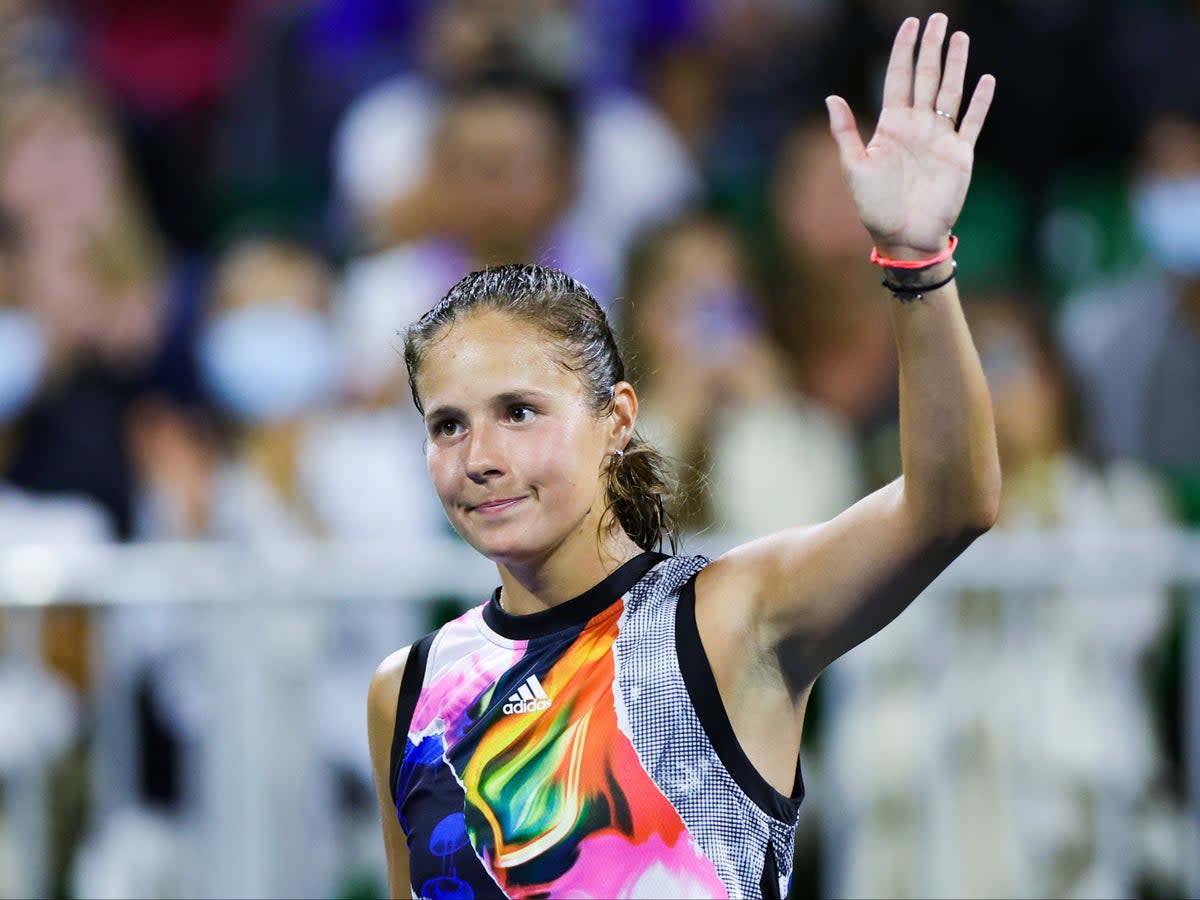 Kasatkina announced she was gay last month  (Getty Images)