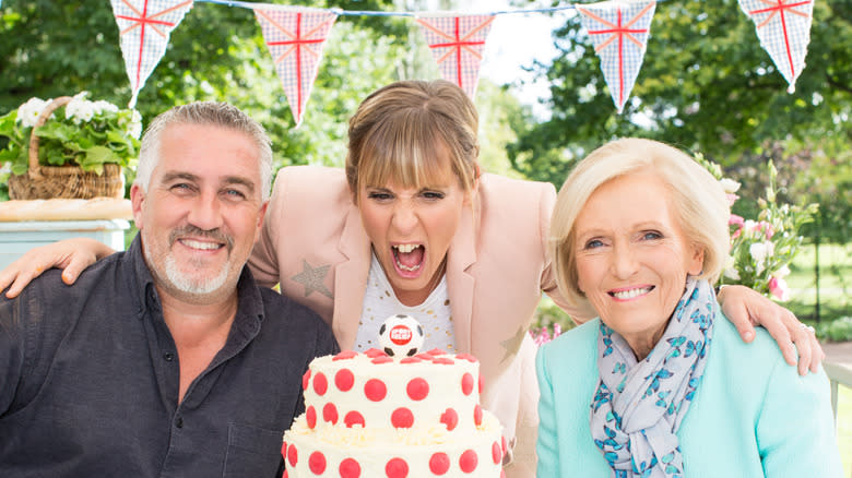 Paul Hollywood with Sue Perkins