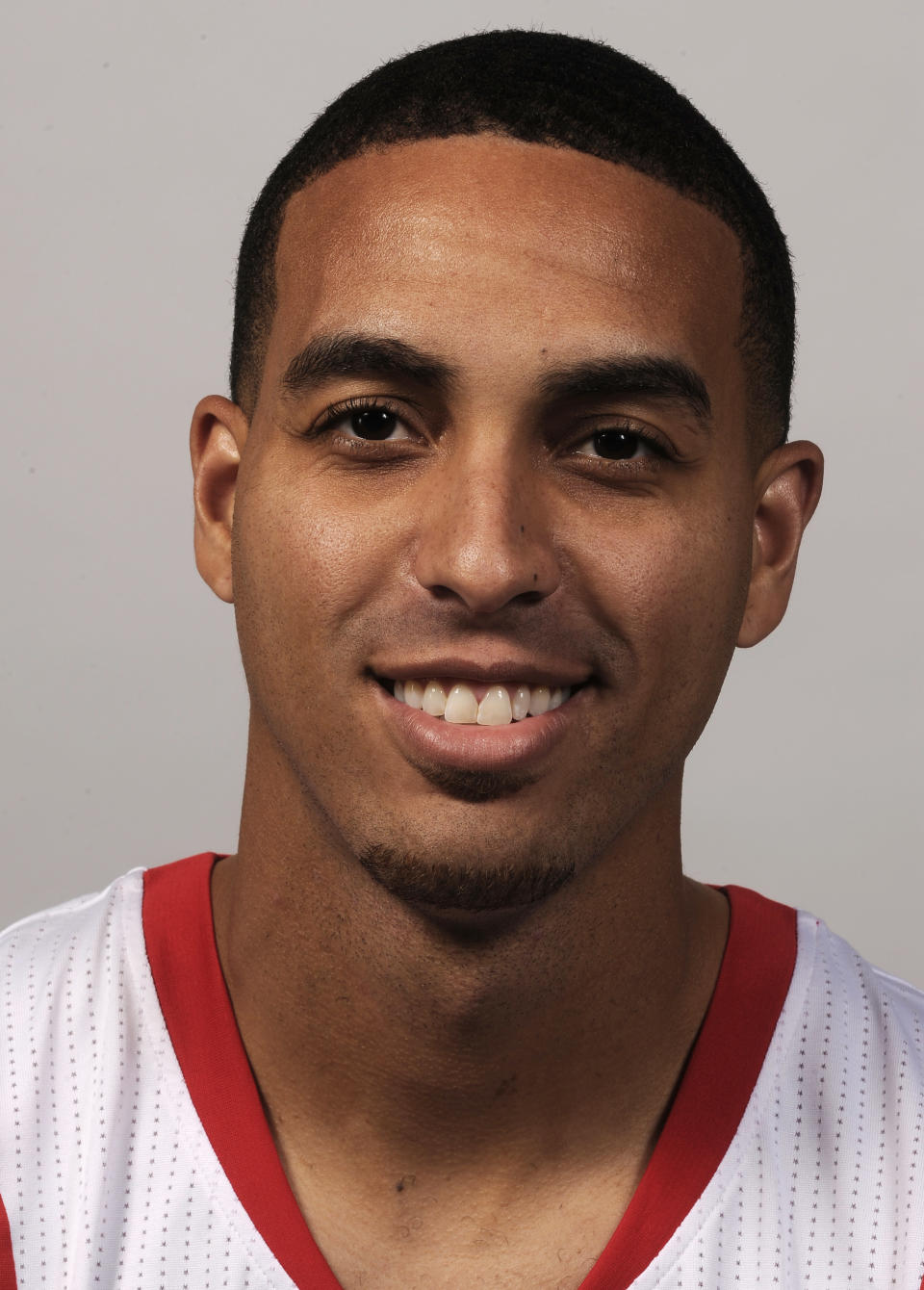 In this Oct. 1, 2012, photo, Houston Rockets' Kevin Martin poses during the NBA basketball team's media day in Houston. The Oklahoma City Thunder have traded Sixth Man of the Year James Harden to the Rockets, breaking up the young core of the Western Conference champions. The Thunder acquired guards Kevin Martin and Jeremy Lamb, two first-round picks and a second-round pick in the surprising deal that was completed Saturday night, Oct. 27, 2012. Oklahoma City also sent center Cole Aldrich, and forwards Daequan Cook and Lazar Hayward to Houston. (AP Photo/Pat Sullivan,File)