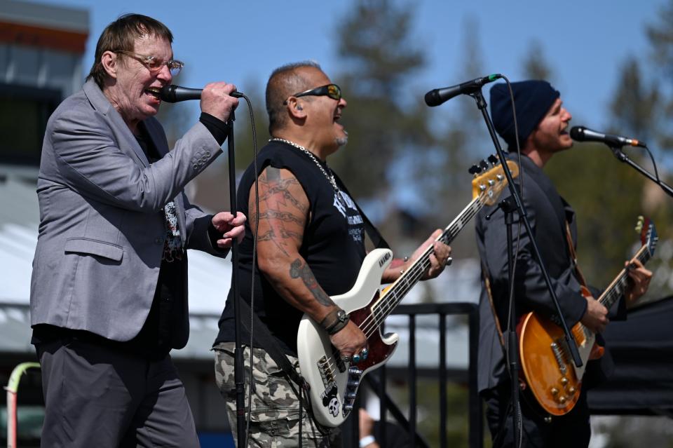 The Dickies perform during the Bear Break event at Big Bear Mountain on Saturday, April 6, 2024 in Big Bear.