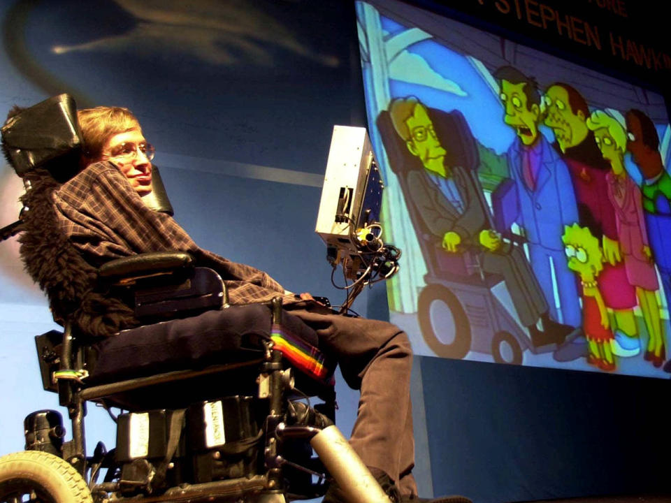 Stephen Hawkings Auftritte bei den “Simpsons” werden unvergessen sein. (Bild-Copyright: Sherwin Crasto/AP Photo)