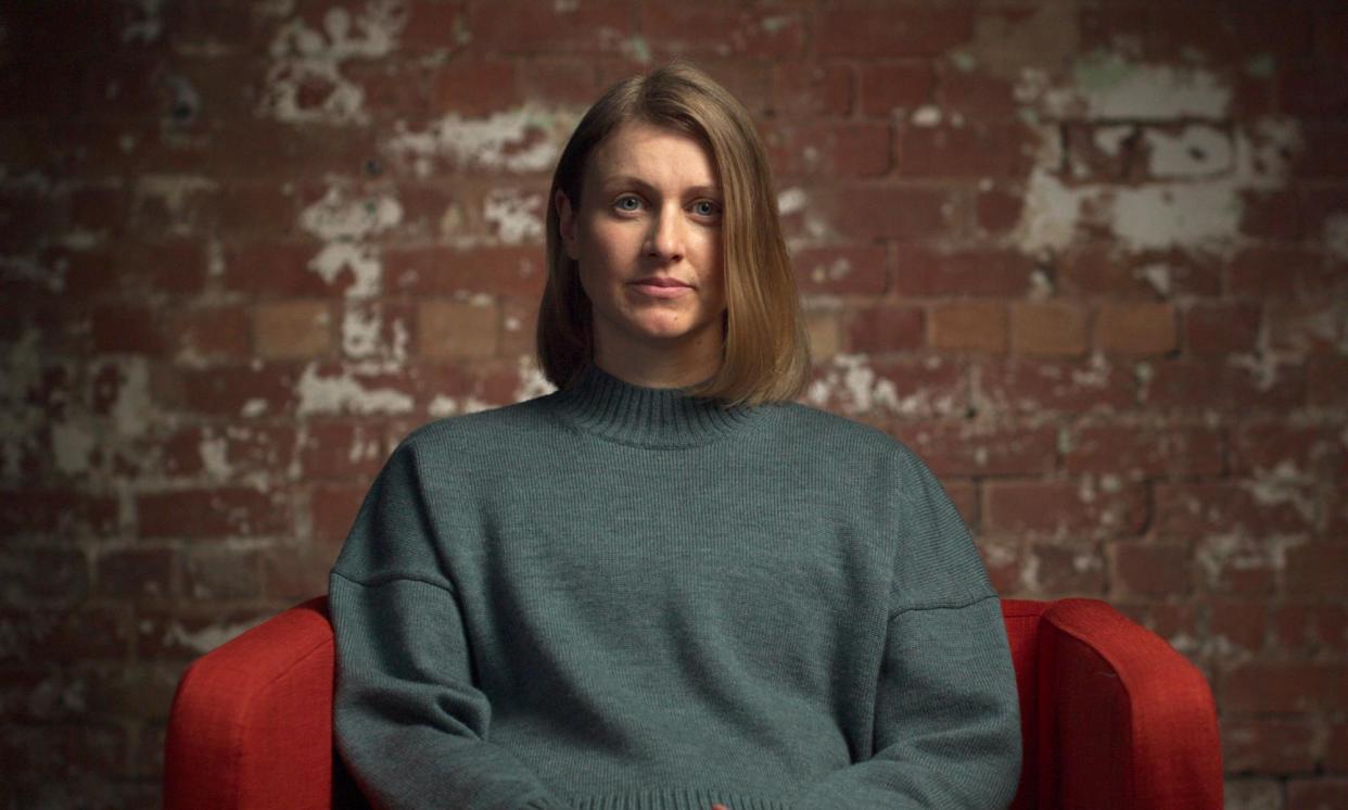 <span>Kathryn Joy in new documentary KillJoy, which contributes to the notion that the children of family homicide victims are victims in their own right.</span><span>Photograph: Stan</span>