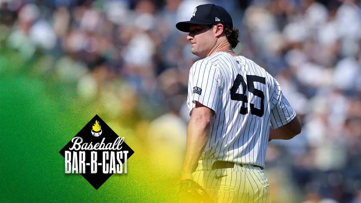 Gerrit Cole’s intentional walk, Dodgers desperate for starting pitching | Baseball Bar-B-Cast - Yahoo Sports