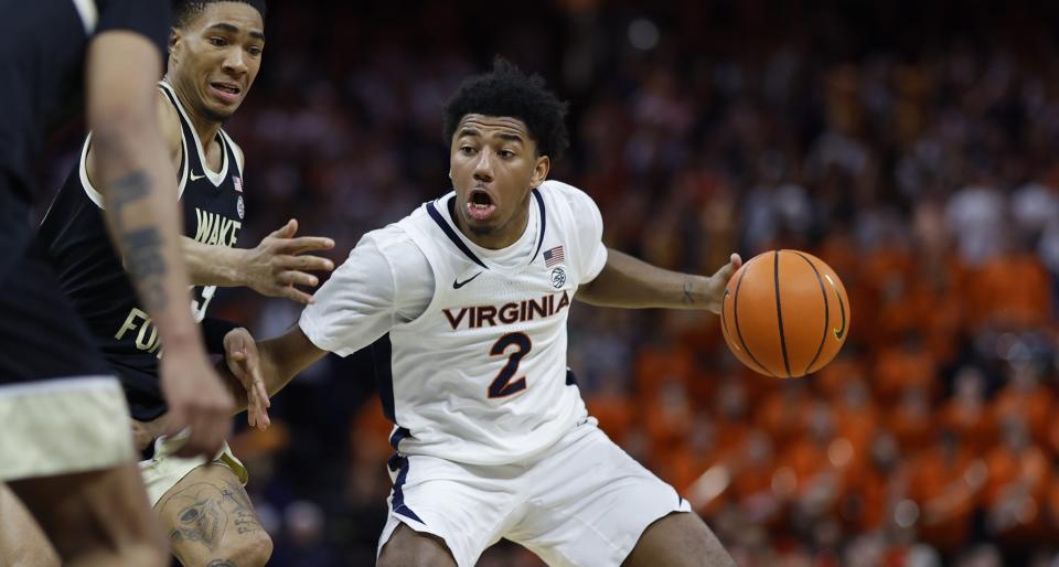Virginia guard Reece Beekman grew up in Milwaukee until he moved to Louisiana for high school.