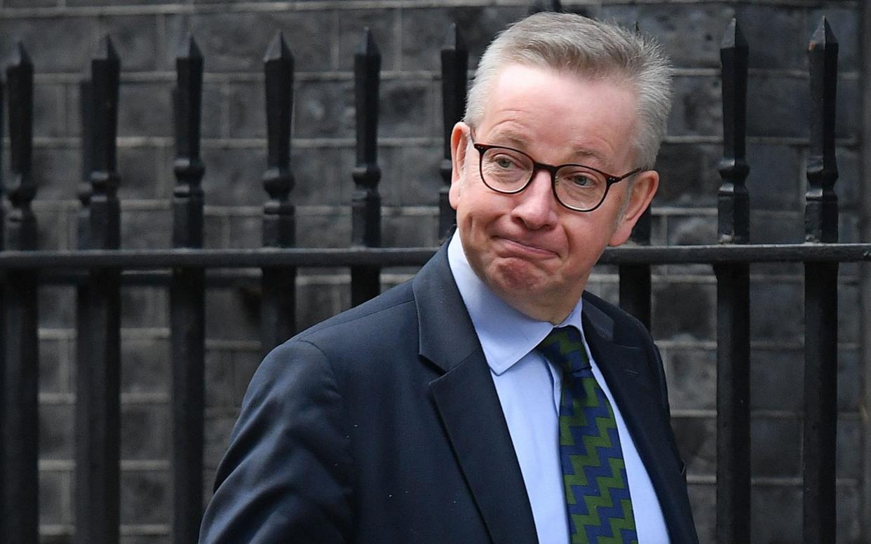 Michael Gove's Cabinet Office to oversee new Covid-19 alert system - GETTY IMAGES