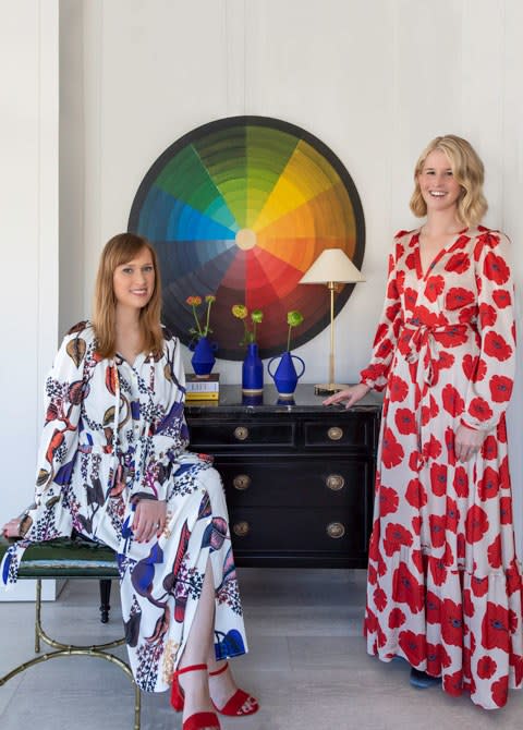 Paloma Contreras, left, and Devon Liedtke in their shop.