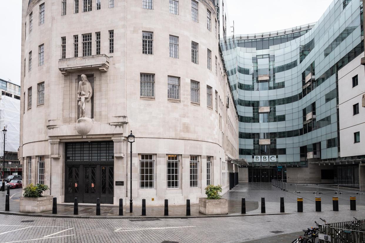 New measures: Broadcasting House, were the heat scanners were trialled (Photo: Leon Neal/Getty Images): Getty Images