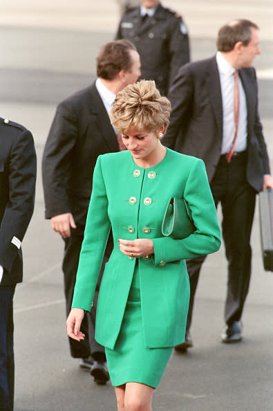 Lady Diana en novembre 1992