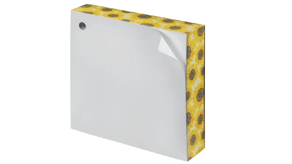 General Supply Goods + Co Noteblock, Sunflower Edge - Staples Canada, $13.