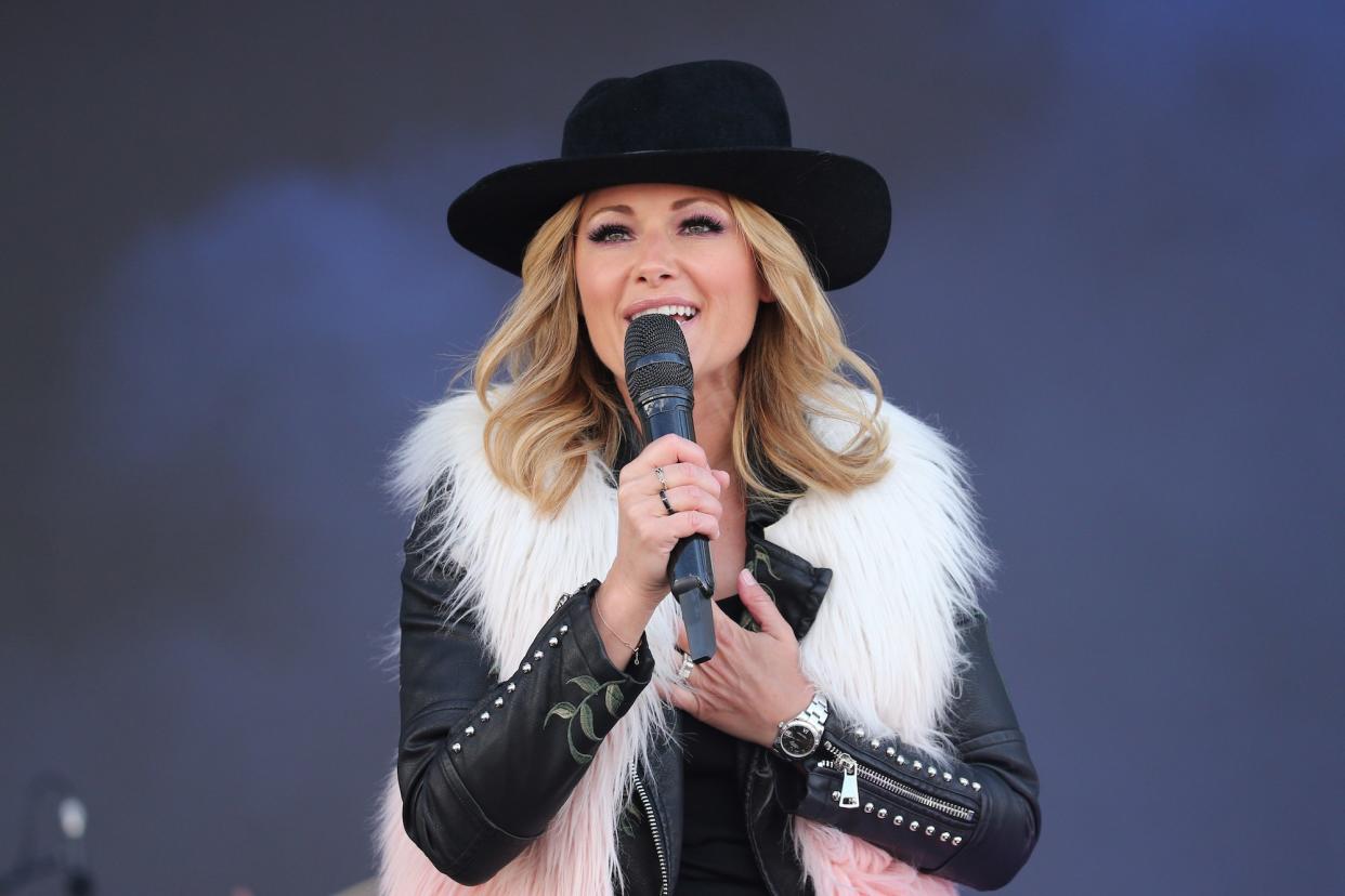 Helene Fischer bei einem Auftritt im Tiroler Wintersportort Ischgl im April 2018. (Bild: Getty Images)