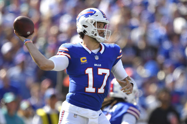 Josh Allen throws 4 TD passes as Buffalo Bills defeat San