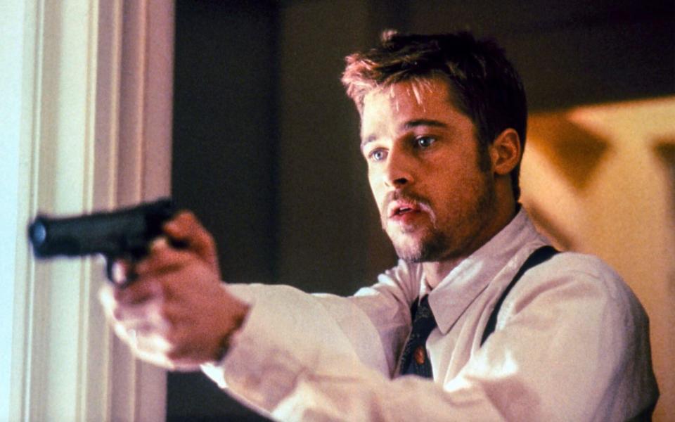 Pitt's role in thriller 'Se7en' (1995) saw a move in a more serious direction for the actor