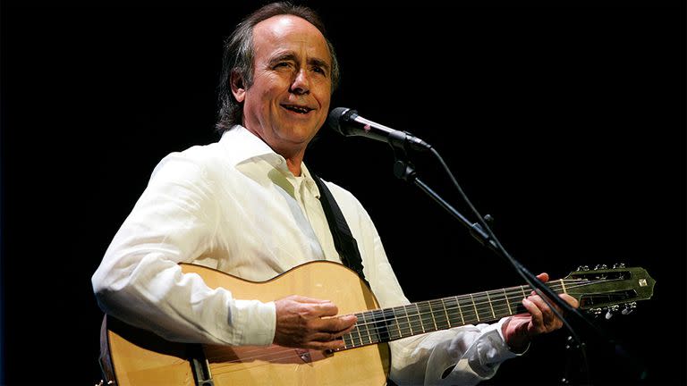 Joan Manuel Serrat, el primer invitado del programa Canción con todos