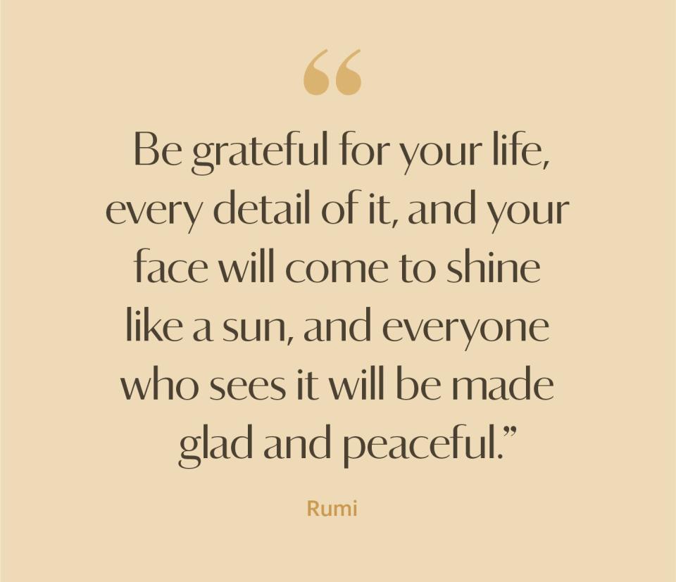 thanksgiving quote by rumi