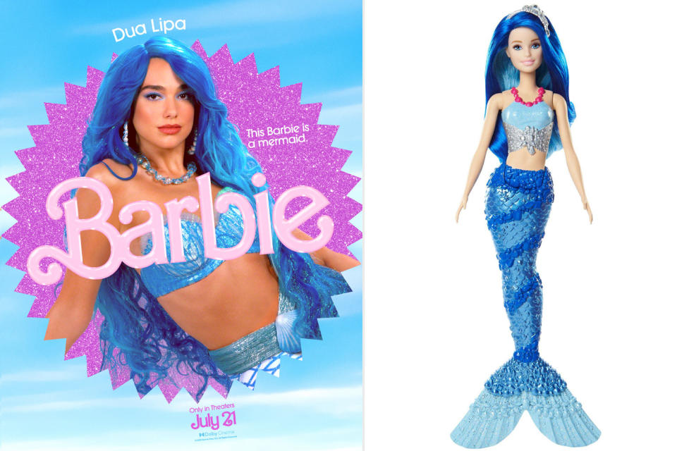 Dua Lipa's Barbie Is a Mermaid