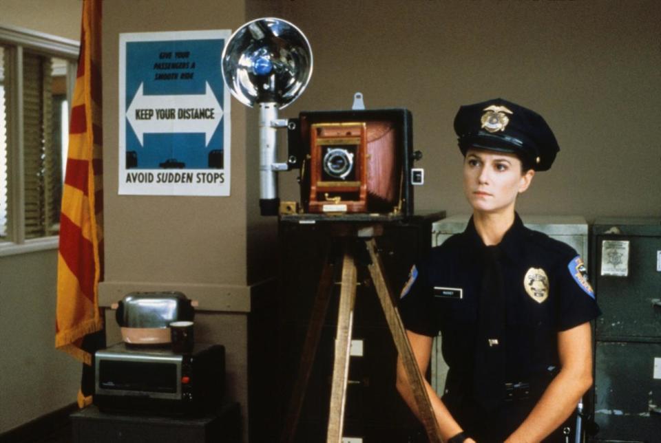 Holly Hunter in Raising Arizona, 1987