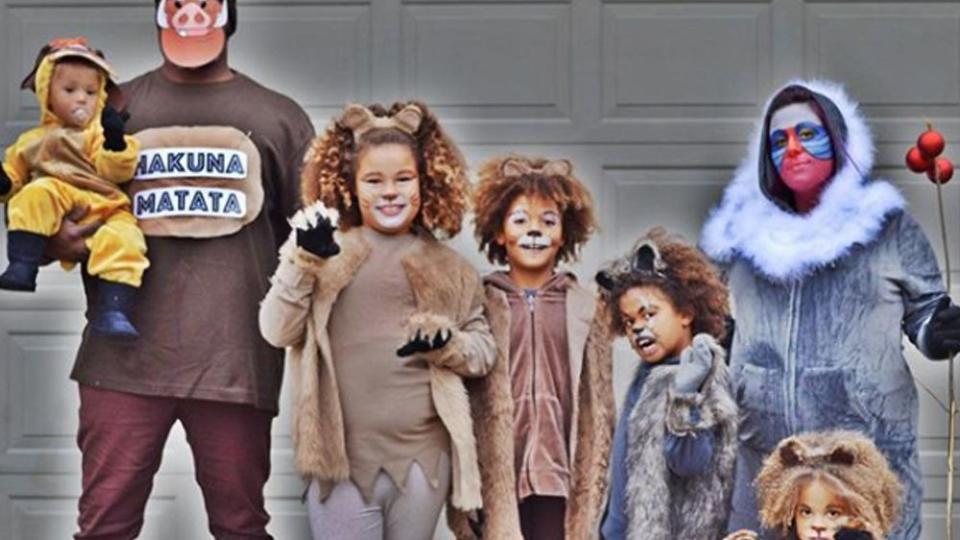 the lion king family halloween costumes