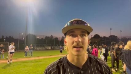 Nathan Plankinton speaks on Topeka High baseball's 2nd straight regional title