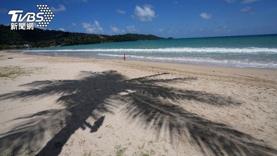 泰國日前開放普吉島「沙盒觀光」試水溫。（圖／達志影像美聯社）