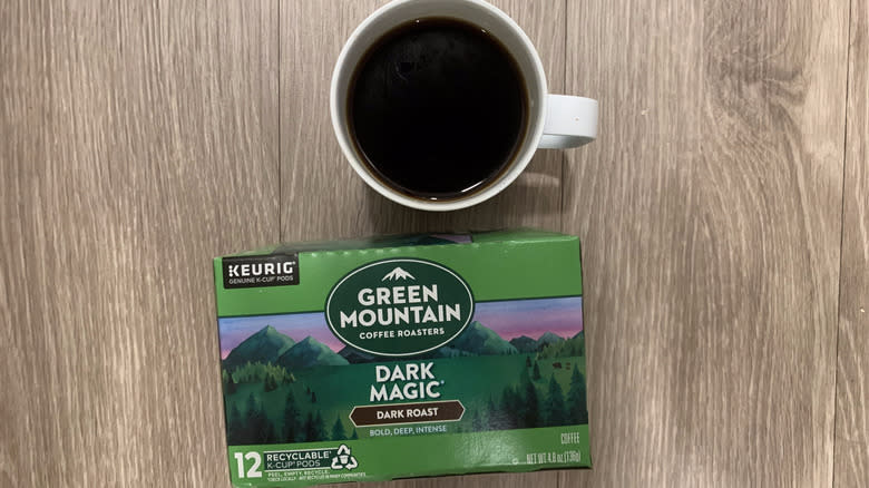 Green Mountain Dark Magic coffee 