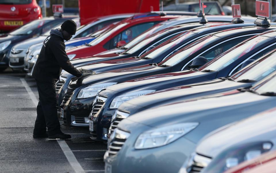 cars on forecourt - Oli Scarff/Getty Images