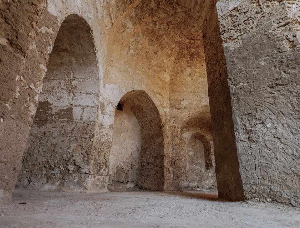 The remains found in the fortified tower were the oldest discovered by archaeologists.