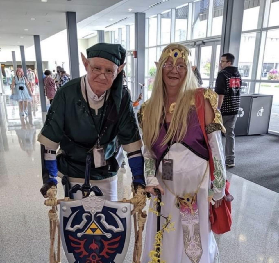 Cosplay de The Legend of Zelda (Imagen: reddit)