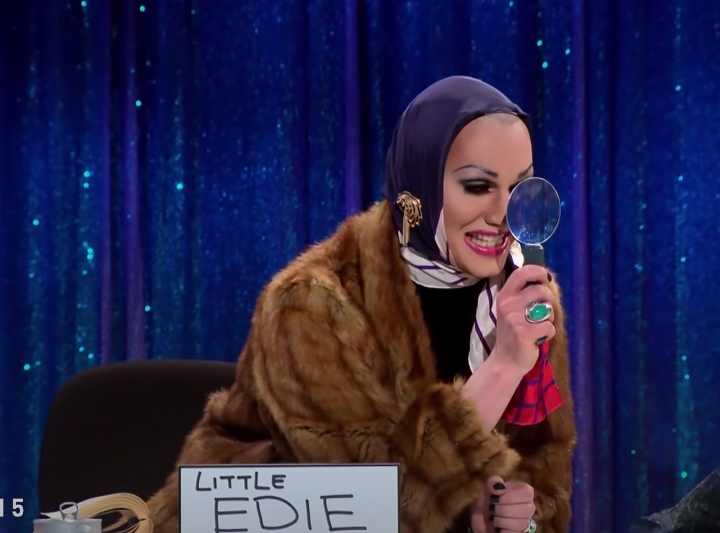 What made it so great: Little Edie was for sure a more obscure choice, but she was such a character that it really gave Jinkx a lot to work with — and, to Jinx's credit, she truly embodied her perfectly and killed it. Jinkx also managed to play off everyone else so well while staying in character that you wished the camera would have just stayed on her the whole time.Possibly the best moment: Any time she was on camera and giving dated, but period-appropriate responses.
