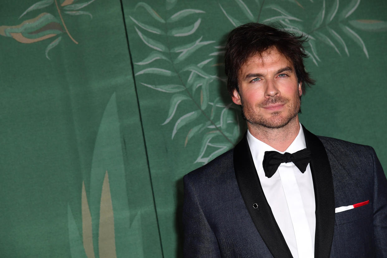 A photo of Ian Somerhalder at the Green Carpet Fashion Awards during the Milan Fashion Week Spring/Summer 2020 on September 22, 2019 in Milan, Italy.